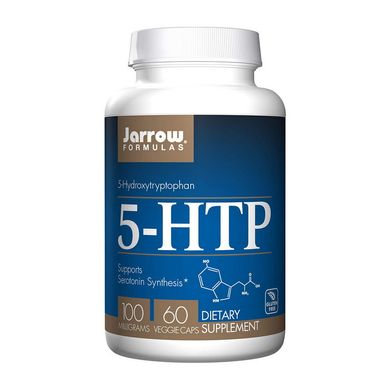 5-гідрокситриптофан Jarrow Formulas 5-HTP 100 мг 60 капсул