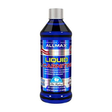 Жидкий Л-карнитин AllMax Nutrition Liquid L-Carnitine 473 мл blue raspberry