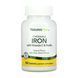 Железо с витамином C Nature's Plus Iron 27 mg with Vitamin C Herbs 90 таблеток