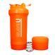 Шейкер спортивный Brave Shaker with containers 3 in 1 600 мл Orange