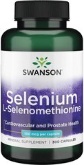 Селен Swanson Selenium L-Selenomethionine 100 mcg 300 капсул