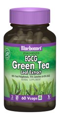 EGCG Екстаркт Листя Зеленого Чаю, Bluebonnet Nutrition, 60 гелевих капсул