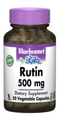 Рутин 500мг, Bluebonnet Nutrition, 50 гелевих капсул