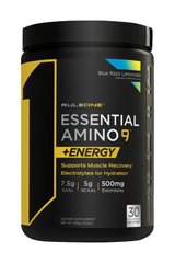 Комплекс аминокислот R1 Rule One Essential Amino 9 + Energy 345 грамм Лимонад из голубой малины