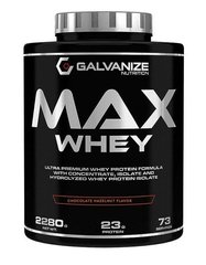 Сироватковий протеїн концентрат Galvanize Nutrition Max Whey 2280 грам Шоколад горіх