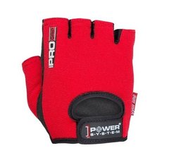 Перчатки для фитнеса и тяжелой атлетики Power System Pro Grip PS-2250 Red S