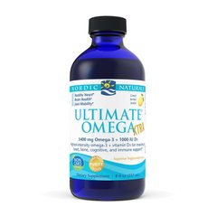 Омега 3 Nordic Naturals Ultimate Omega Xtra 3400 mg omega-3 +1000 IU D3 237 мл Лимон
