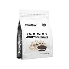 Сироватковий протеїн концентрат IronFlex True Whey Delicious 700 грам Печиво крем