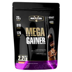 Гейнер для набору маси Maxler Mega Gainer 1 кг пакет chocolate