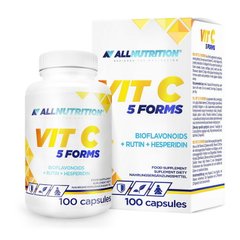 Витамин C AllNutrition Vit C 5 Forms 100 капсул