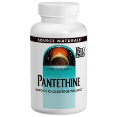 Пантетін, Source Naturals, Pantethine, 300 Мг, 90 таблеток