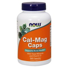Кальцій магній Now Foods Cal-Mag Caps (240 капс)