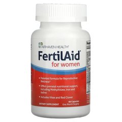 Мультивітаміни для жінок, FertilAid for Women Fertility Supplemen, Fairhaven Health, 90 рослинних капсул
