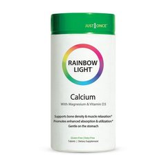 Кальций магний д3 Rainbow Light Calcium with Magnesium & Vitamin D3 180 таблеток
