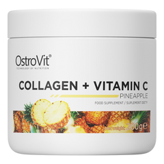 Коллаген OstroVit Collagen + Vitamin C 200 г pineapple