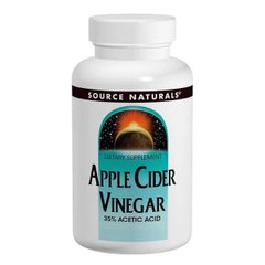 Яблучний Оцет 500мг, Source Naturals, 180 таблеток