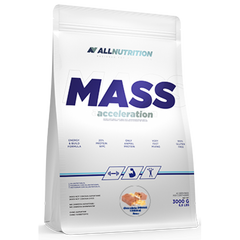 Гейнер для набору маси AllNutrition Mass Acceleration 3000 г Chocolate Caramel Peanut