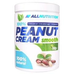 Натуральная арахисовая паста AllNutrition Peanut Cream 1000 г Smooth