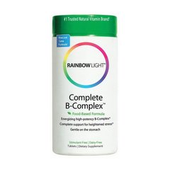 Комплекс вітамінів групи Б Rainbow Light Complete B-Complex (90 таю)