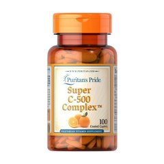 Витамин C Puritan's Pride Super C-500 Complex 100 каплет
