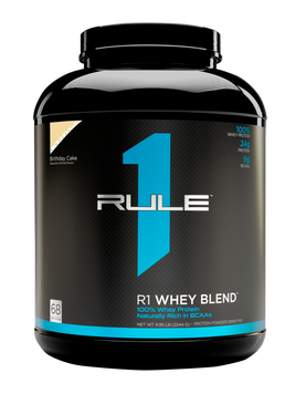 Сывороточный протеин изолят R1 (Rule One) Whey Blend 2244 грамм Праздничный торт