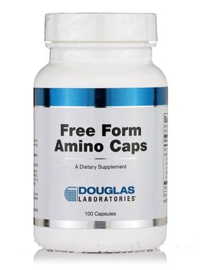 Суміш амінокислот для підтримки здоров'я Douglas Laboratories Free Form Amino Caps 100 капсул