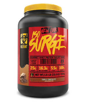 Сироватковий протеїн ізолят Mutant Iso Surge 727 грам Triple Chocolate