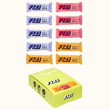 Протеїнові батончики Fizi KETO Protein Bar 10x45 г Keto Box