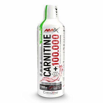 Жидкий Л-карнитин Amix-Nutrition Carnitine 100 000 1000 мл Зеленое Яблоко