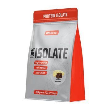 Сывороточный Протеин Изолят Sporter 100% Isolate 700 г Chocolate and Banana