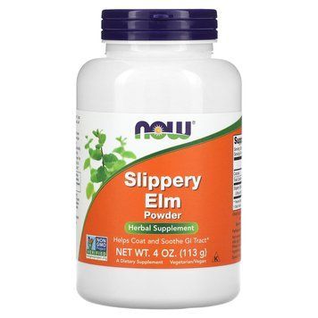 В'яз іржавий порошок Now Foods Slippey Elm Powder 113 г