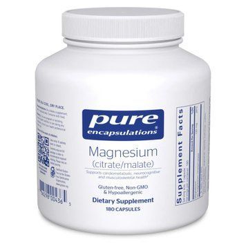 Магній Цитрат Малат Pure Encapsulations Magnesium Citrate Malate 180 капсул