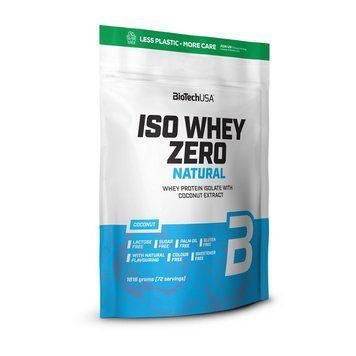 Сывороточный протеин изолят BioTech Iso Whey Zero Natural 1816 г Vanilla Cinna