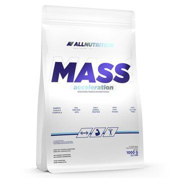 Гейнер для набору маси AllNutrition Mass Acceleration 1000 г Chocolate