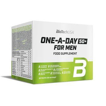 Вітаміни для чоловіків 50+ BioTechUSA One-A-Day 50+ For Men 30 пак