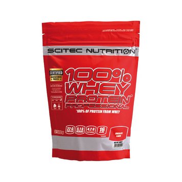 Сироватковий протеїн концентрат Scitec Nutrition 100% Whey Protein Professional (500 г) banana