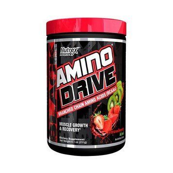 БЦАА Nutrex Amino Drive 261 г драйв strawberry kiwi
