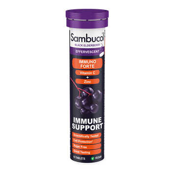 Вітаміни для імунітету Sambucol Immuno Forte Effervescent 15 таблеток