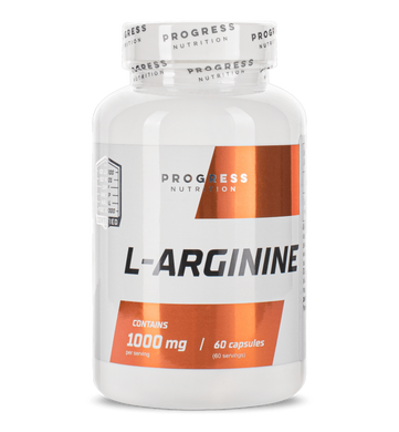 Л-Аргінін Progress Nutrition L-Arginine 1000 60 капсул