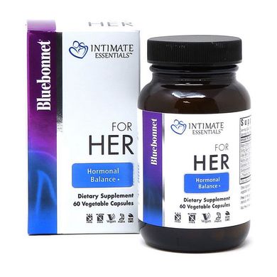 Витамины для женщин Bluebonnet Nutrition For Her Hormonal Balance 60 капсул