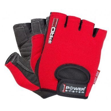 Рукавички для фітнесу і важкої атлетики Power System Pro Grip PS-2250 Red S
