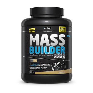 Гейнер для набора массы VP Lab Mass Builder 2270 г масс бильдер chocolate