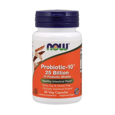 Пробіотики Now Foods Probiotic -10 25 Billion 30 капс