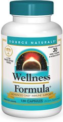 Защитный иммунный комплекс, Source Naturals, Wellness Formula, 120 растительных капсул