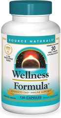 Захисний імунний комплекс, Source Naturals, Wellness Formula, 120 рослинних капсул