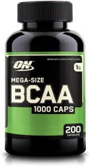 БЦАА Optimum Nutrition BCAA 1000 200 капсул
