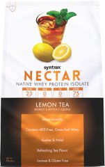 Сироватковий протеїн ізолят Syntrax Nectar 907 г lemon tea