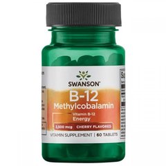 Витамин Б 12 Swanson B-12 Methycobalamin 60 капсул