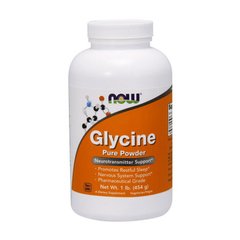 Глицин Now Foods Glycine Pure Powder (454 г) нау фудс