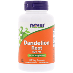 Экстракт корня одуванчика Now Foods Dandelion Root 500 мг (100 капс)